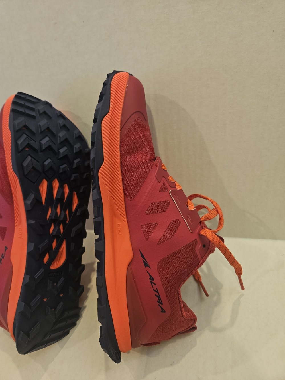 Altra Women's Lone Peak 7 Red/Orange Trail Running Shoes